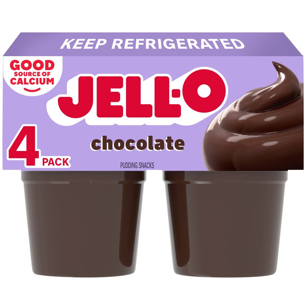 Jell-O Original Chocolate Pudding Snacks (15.5 oz)