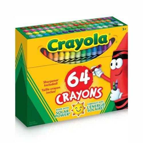 Crayola - 64 crayons de cire - crayola crayons, 64 count