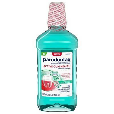 Parodontax Active Gum Health Breath Freshener Mouthwash (33.8 fl oz)