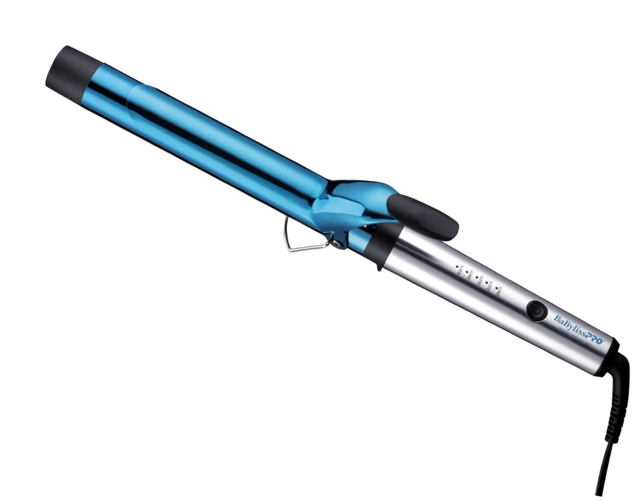 BaBylissPro Curling Iron, 1.25 in, Blue