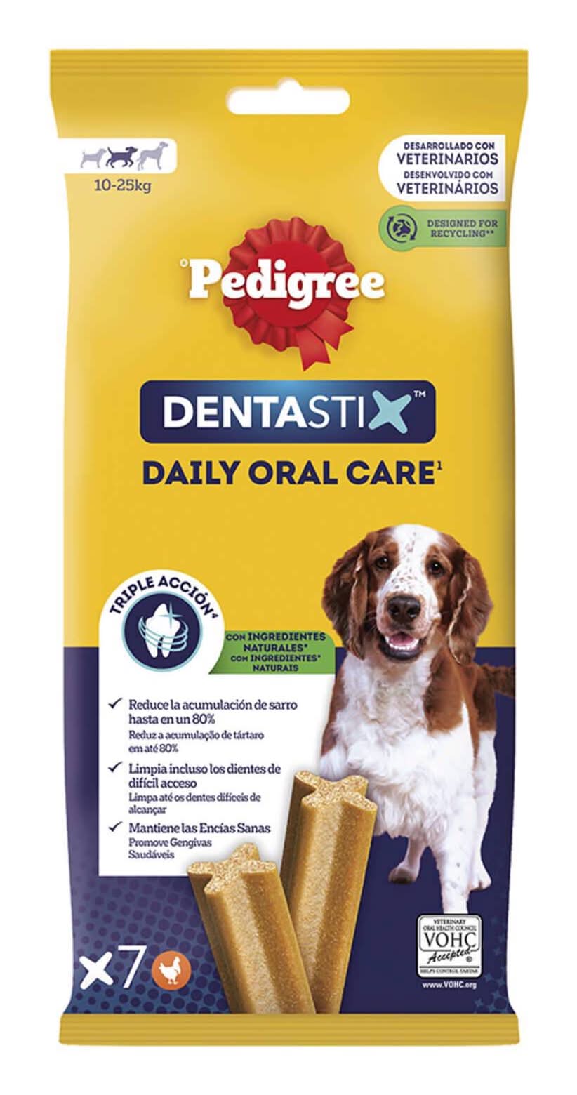 Snack para Cão Médio Dentastix Pedigree (emb. 180 gr (7 un))