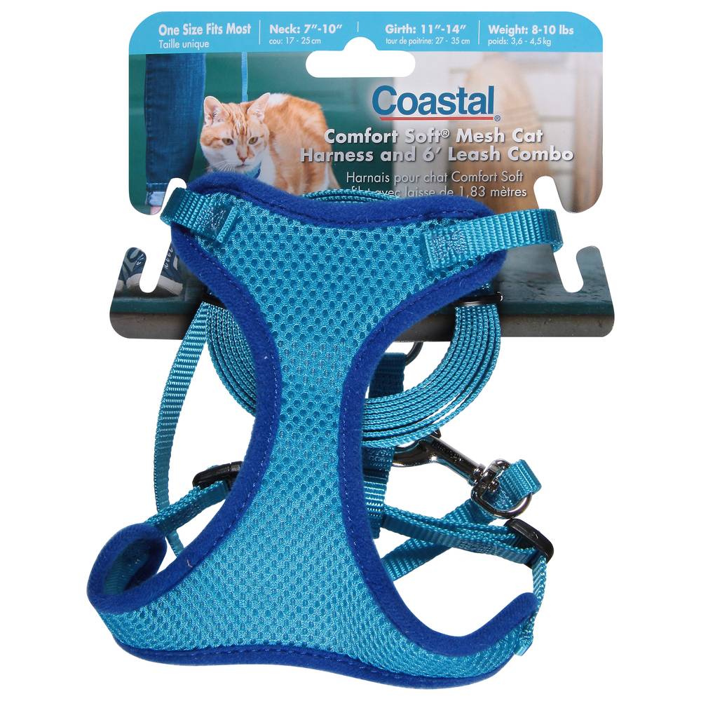 Coastal 6 Inch Harn and Leash Combo (2.4 oz)