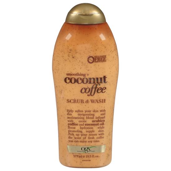 Ogx Coconut Coffee Scrub & Body Wash