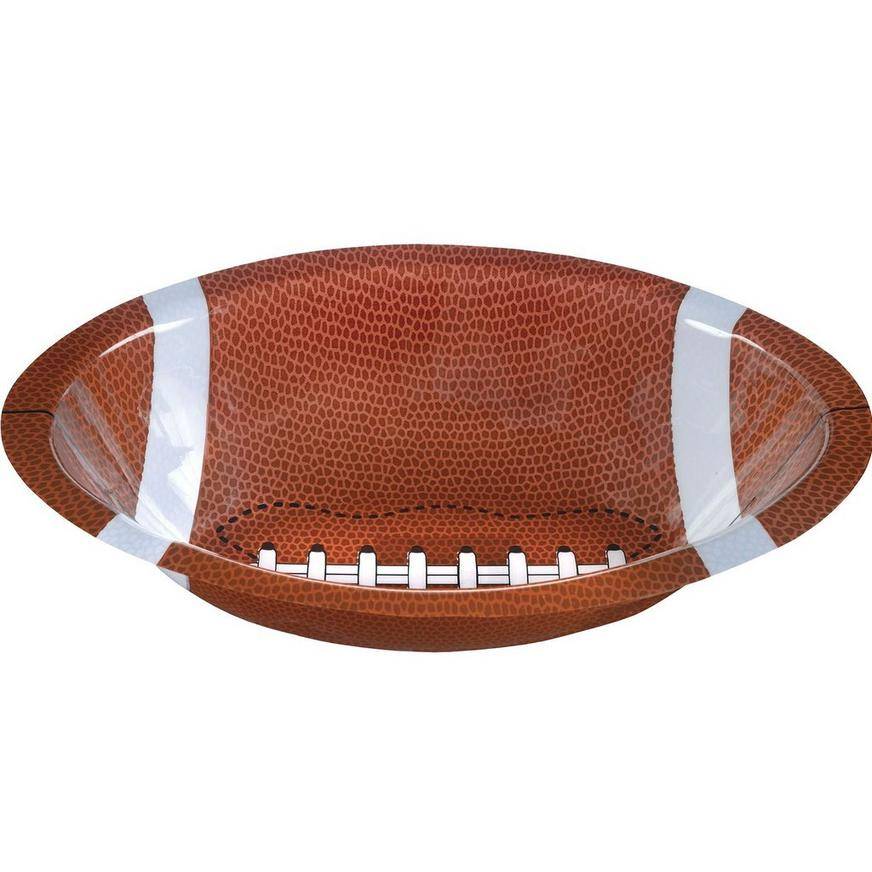 Amscan Football Game Day Plastic Bowl (brown)