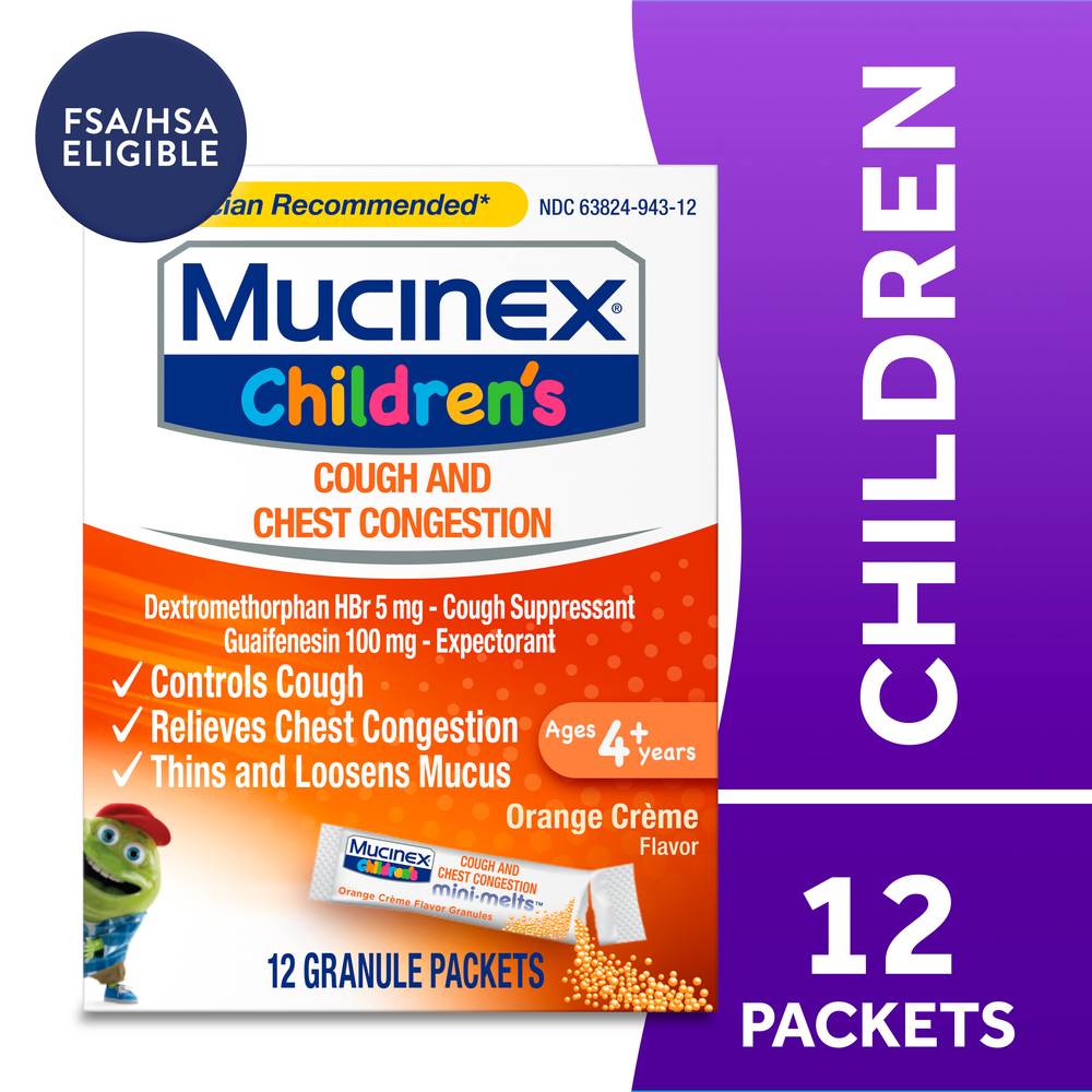 Mucinex Children's Cough Orange Creme (1.6 oz)
