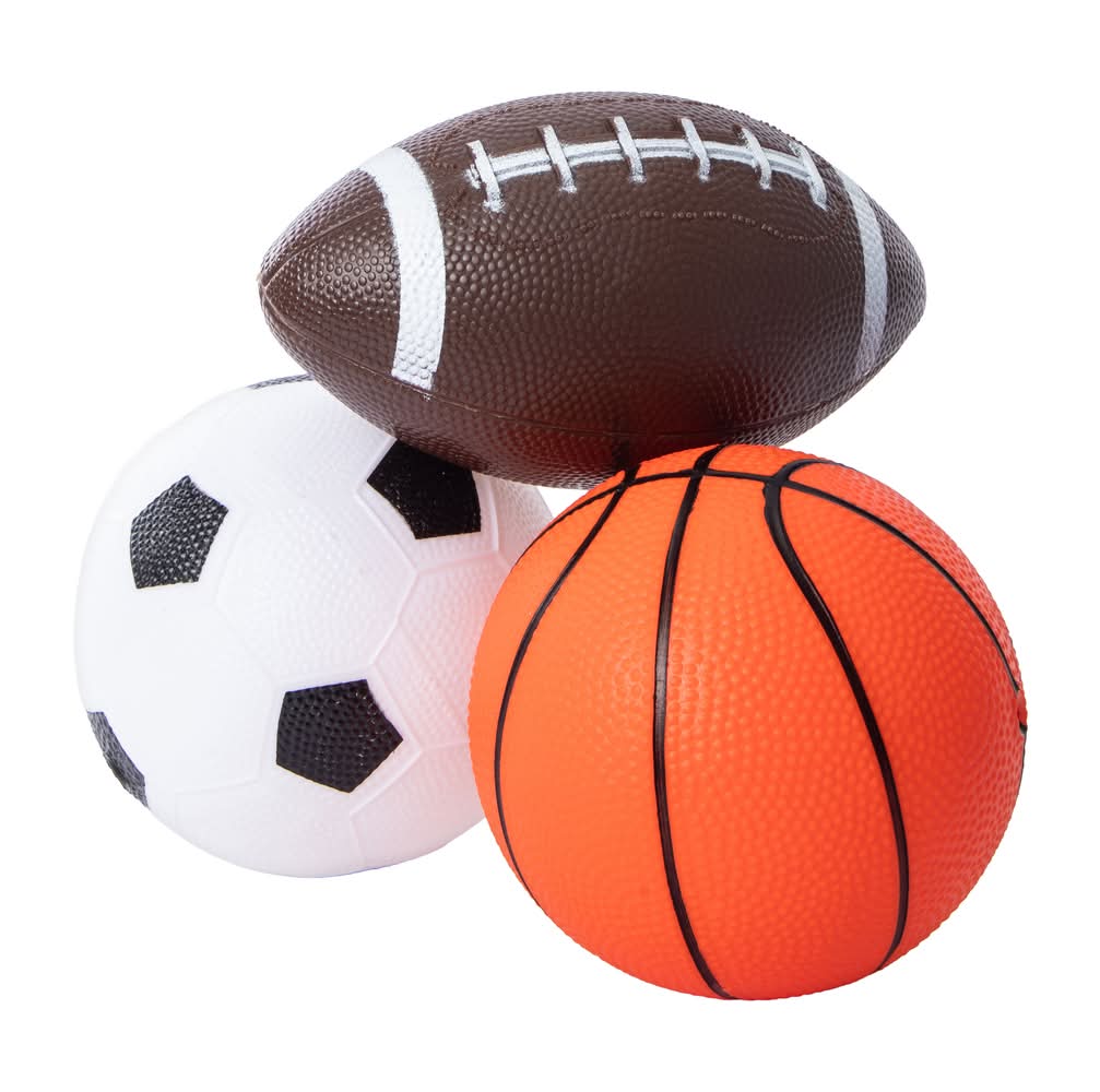 Flare Mini Sports Balls 3-Pack