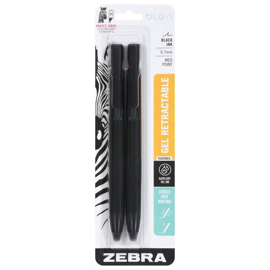 Zebra Retractable Gel Pen