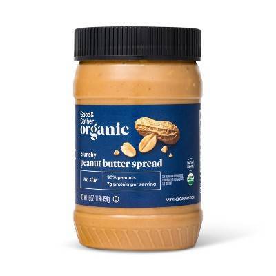 Good & Gather Organic No Stir Crunchy Peanut Butter