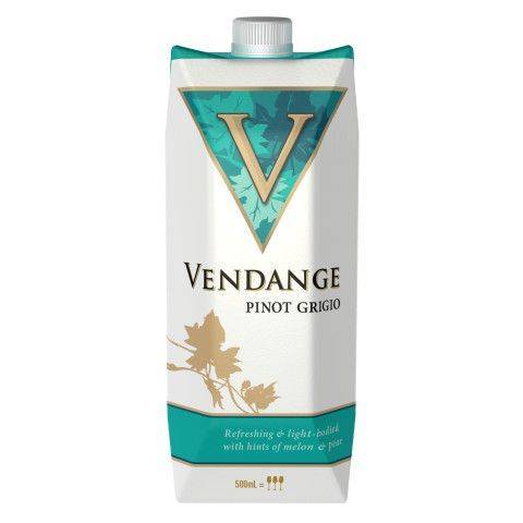 Vendange Tetra Pinot Grigio 500mL