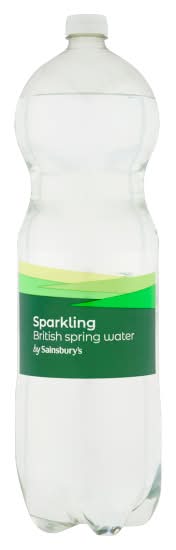 Sainsbury's Sparkling British Spring Water (2L)