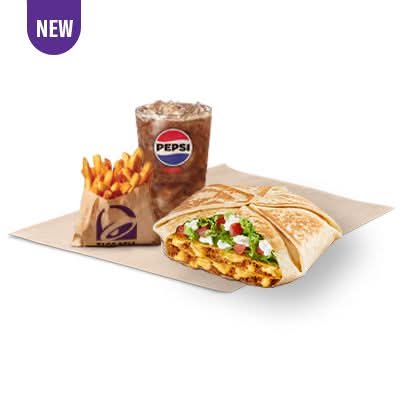 Triple Layered Crunchwrap® Meal
