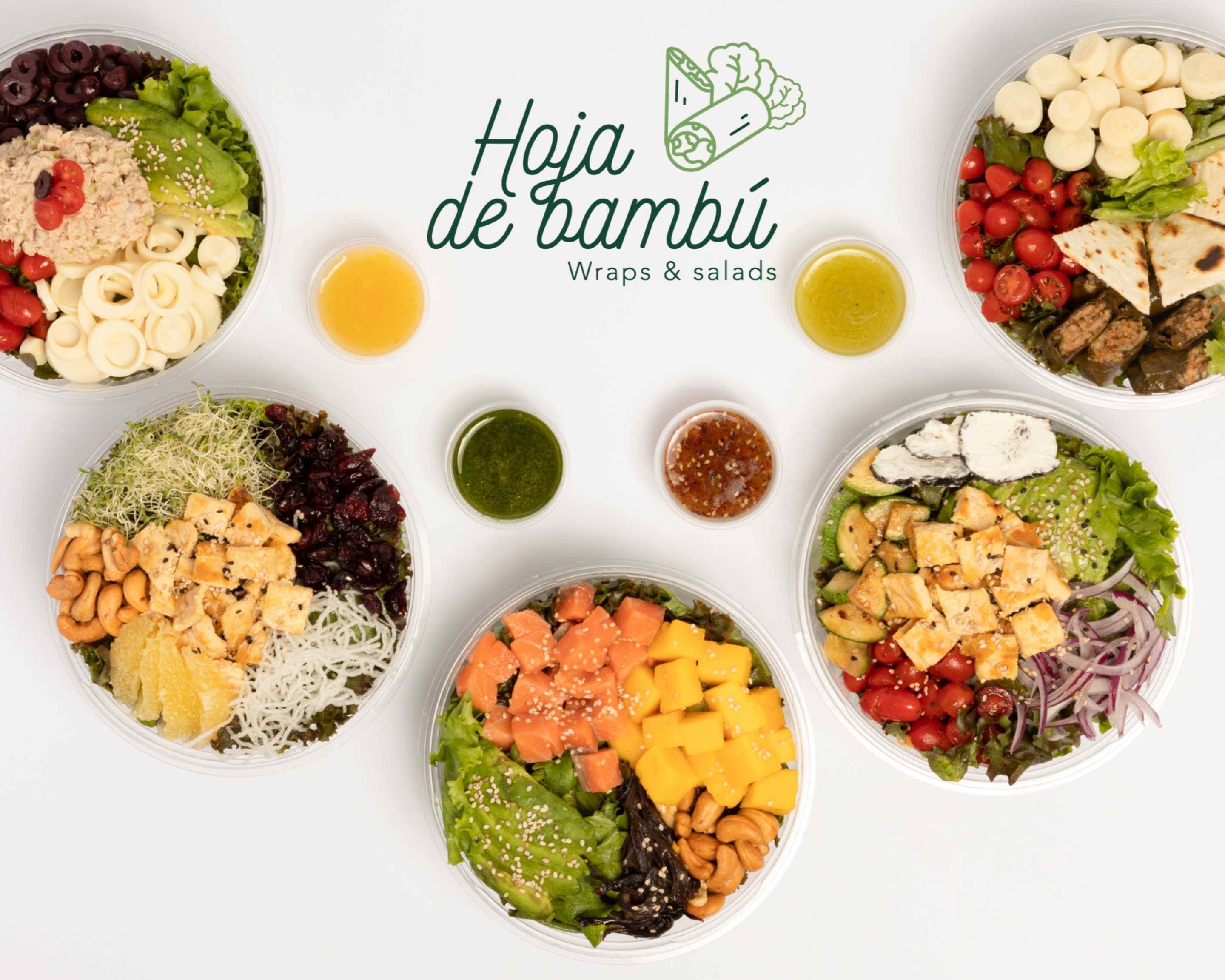 Hoja de Bambú, Wraps & Salads Menú a Domicilio en Ciudad de México