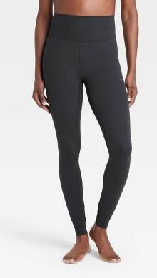 All In Motion Everyday Soft Ultra High-Rise Leggings, Women, L, Black