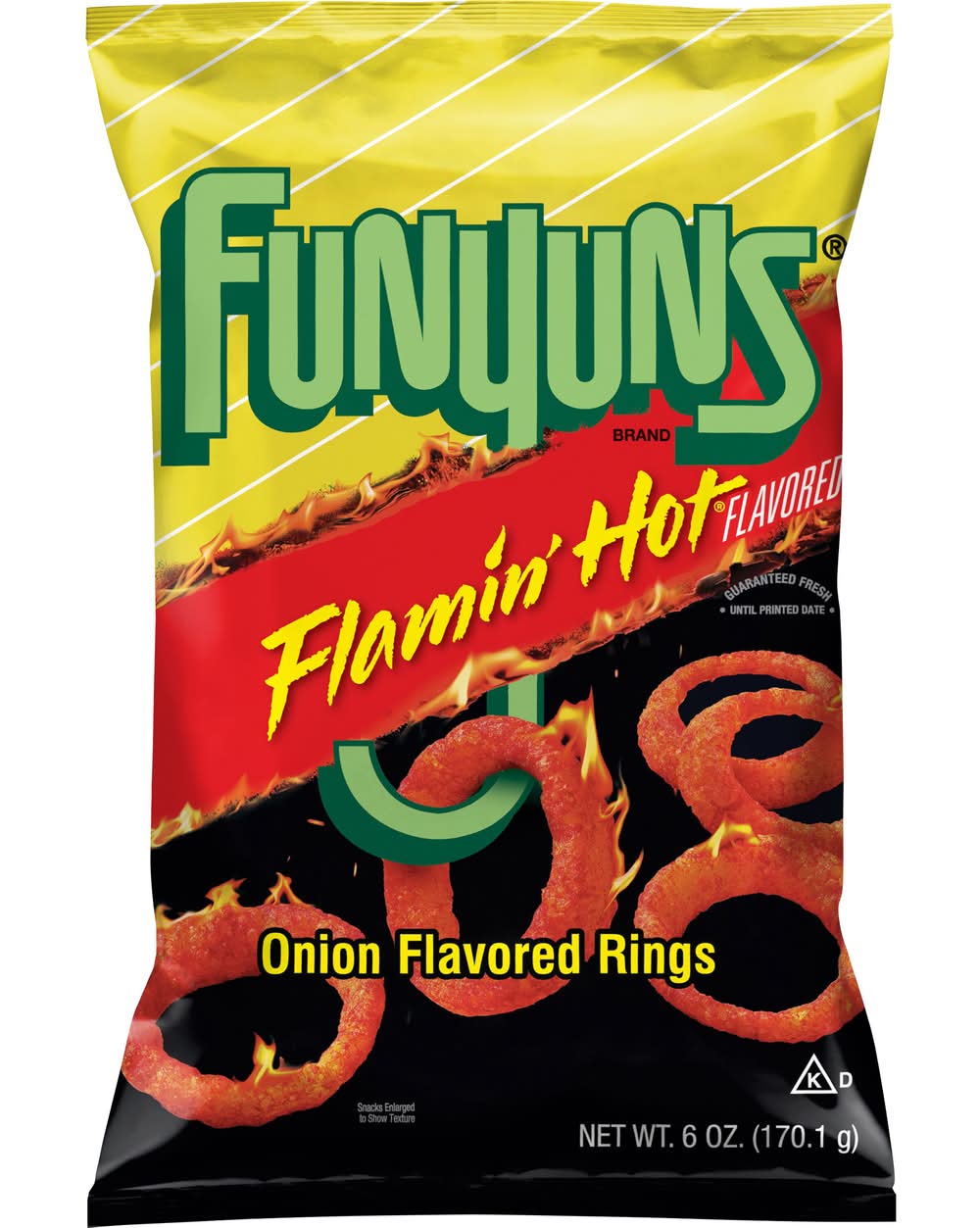 Funyuns Flamin' Hot Rings, Onion (6 oz)