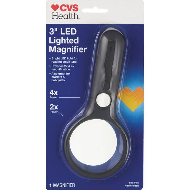 CVS Health Led Lighted Magnifier, 3"