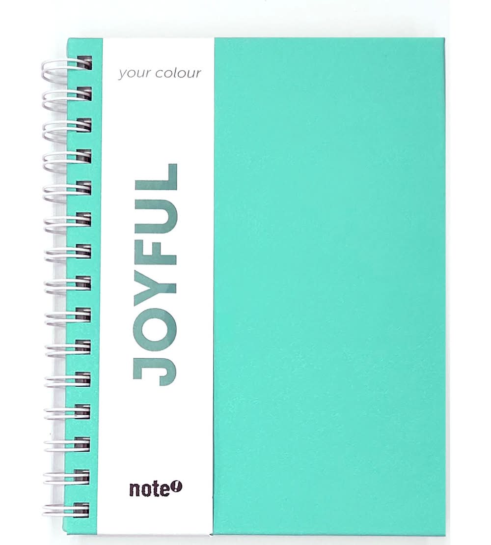 Caderno Espiral A5 Capa Dura Your Colour Joyful Note!