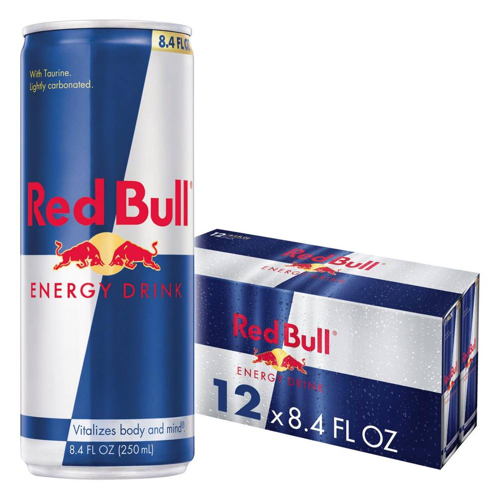 Red Bull Energy Drink (12 pack, 8.4 fl oz)