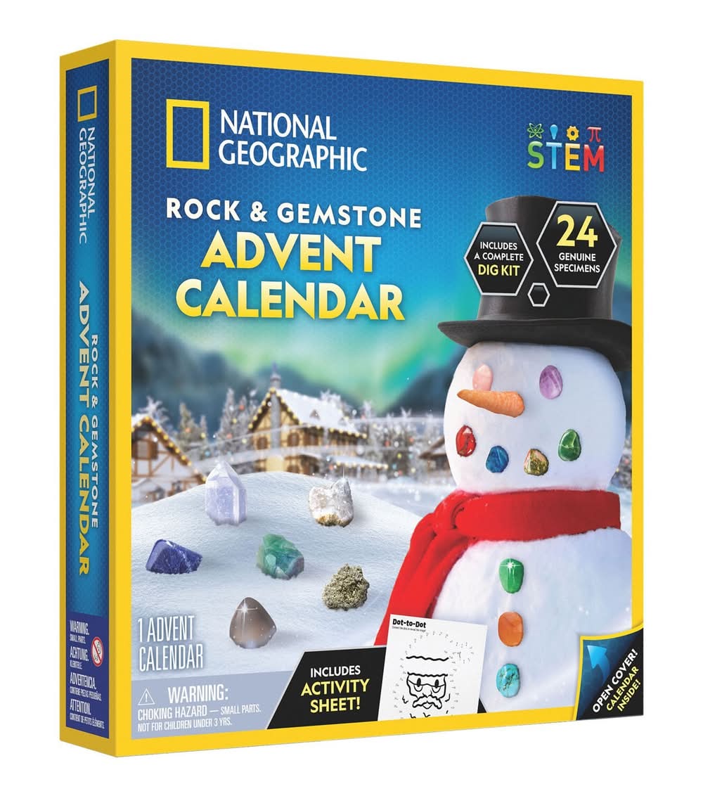 National Geographic Rock & Gemstone Advent Calendar