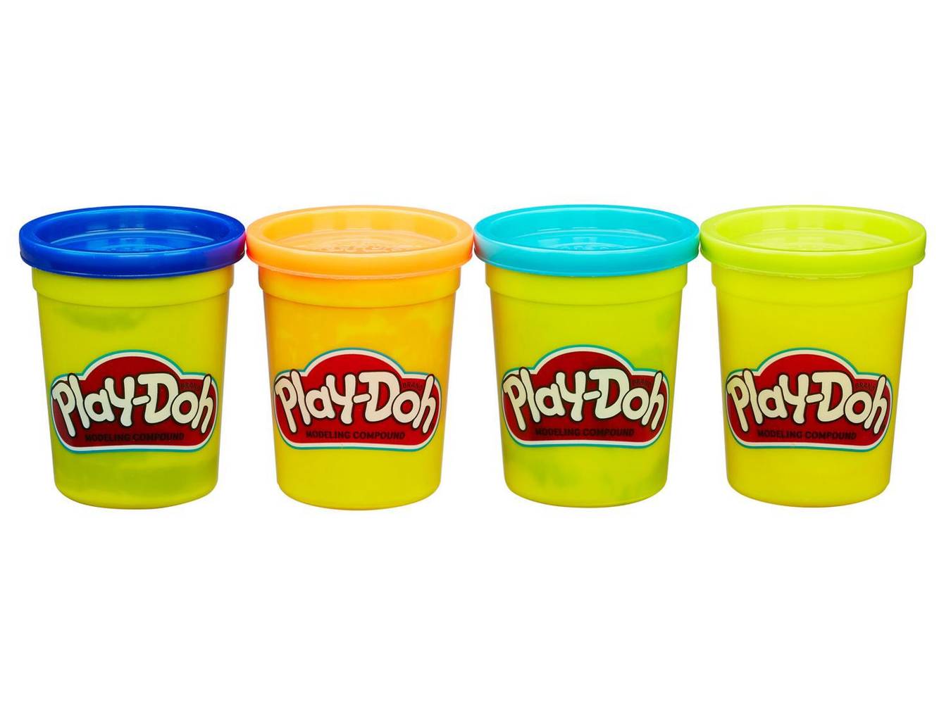 Play-doh pack potes diseños prehistóricos (4 un)