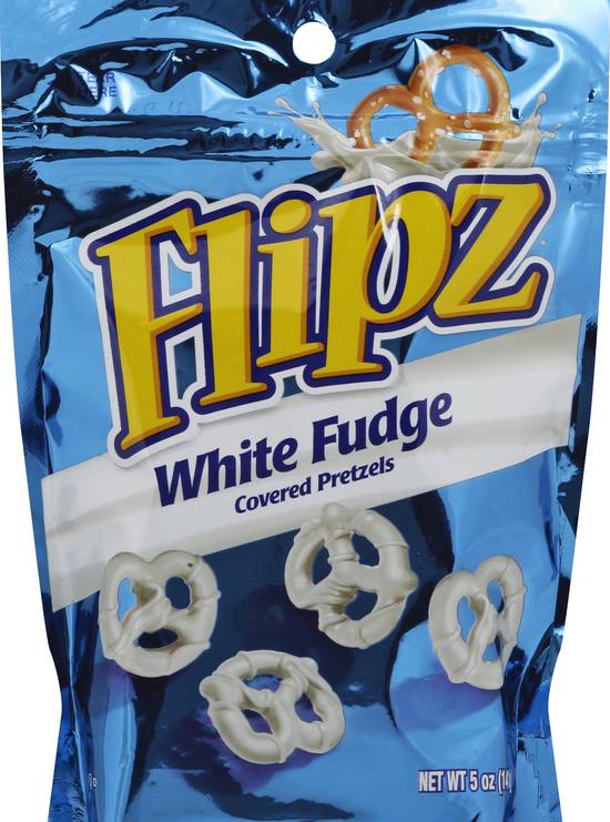 Flipz White Fudge Covered Pretzels (5 oz)