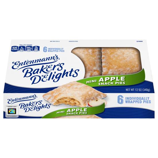 Entenmann's Mini Apple Snack Pies, (6 ct)