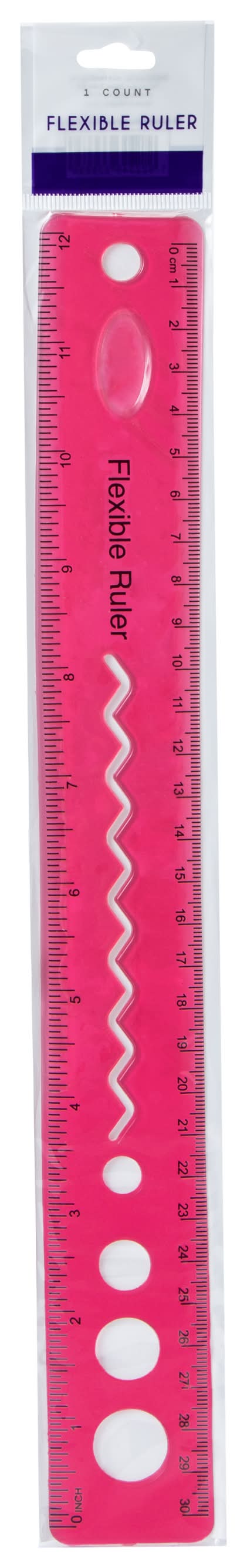 Flexible Ruler Red