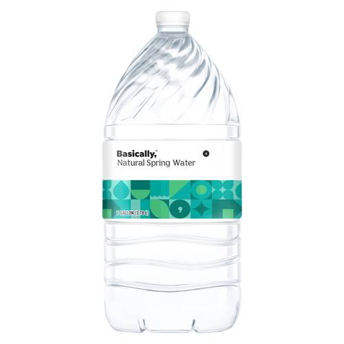 Basically, Natural Spring Water (1 gal)