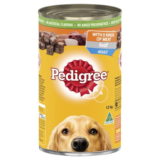 Pedigree Loaf With Five Kinds Of Meat Wet Dog Food