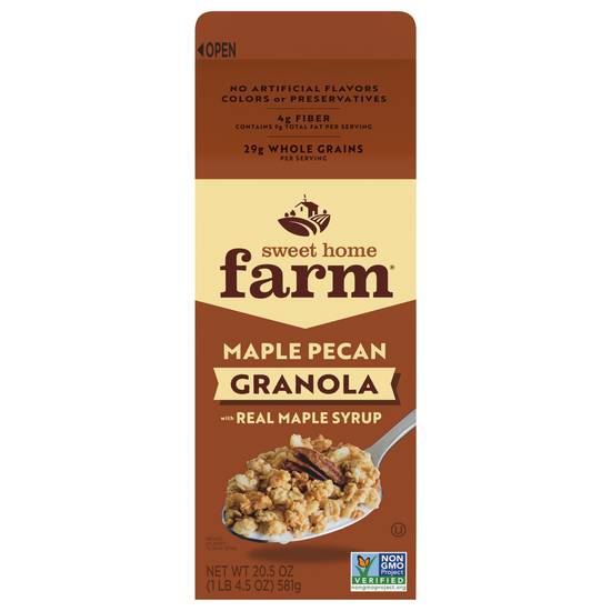Sweet Home Farm Maple Pecan Flavored Granola (20.5 oz)