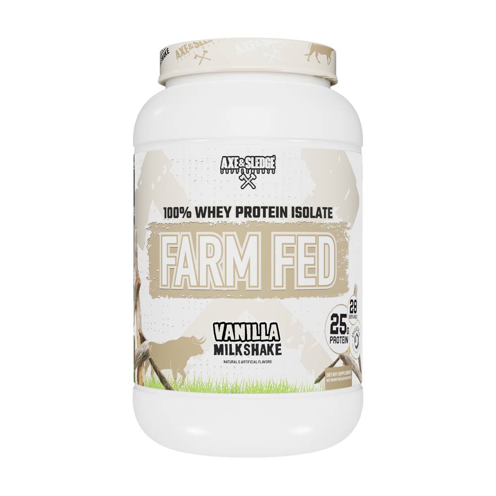 Farm Fed Protein - Vanilla Milkshake (28 Servings) (1 Unit(s))