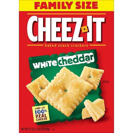 Cheez-It White Cheddar Family Size, 21 oz