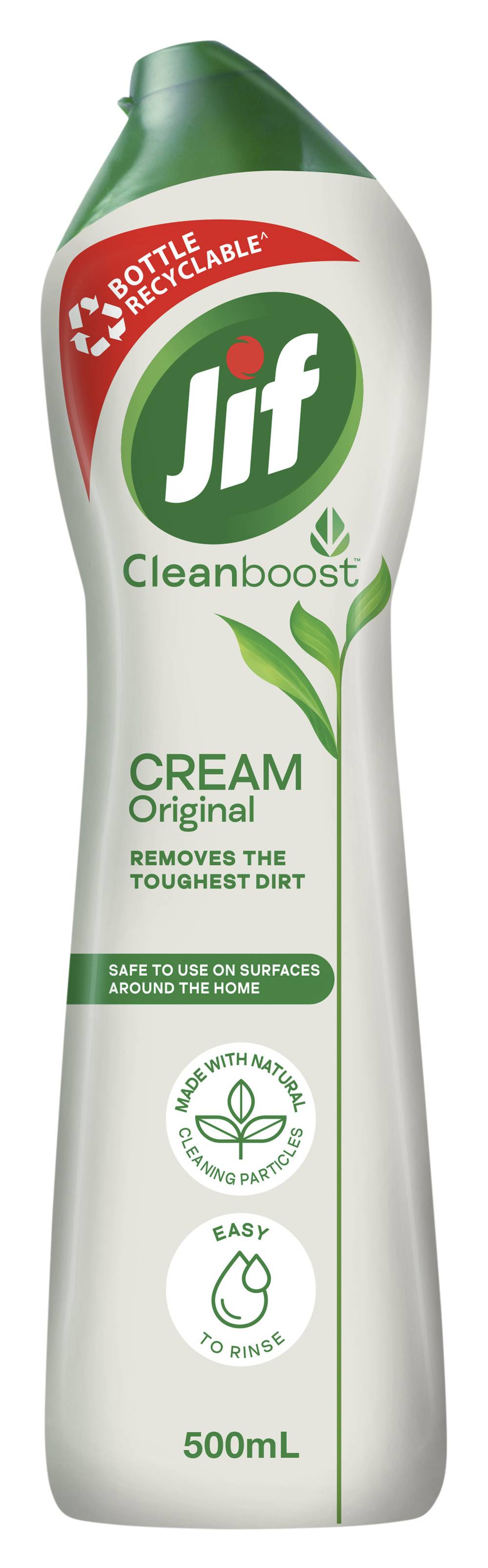 Jif Clean Boost Original Cream Cleanser (500mL)
