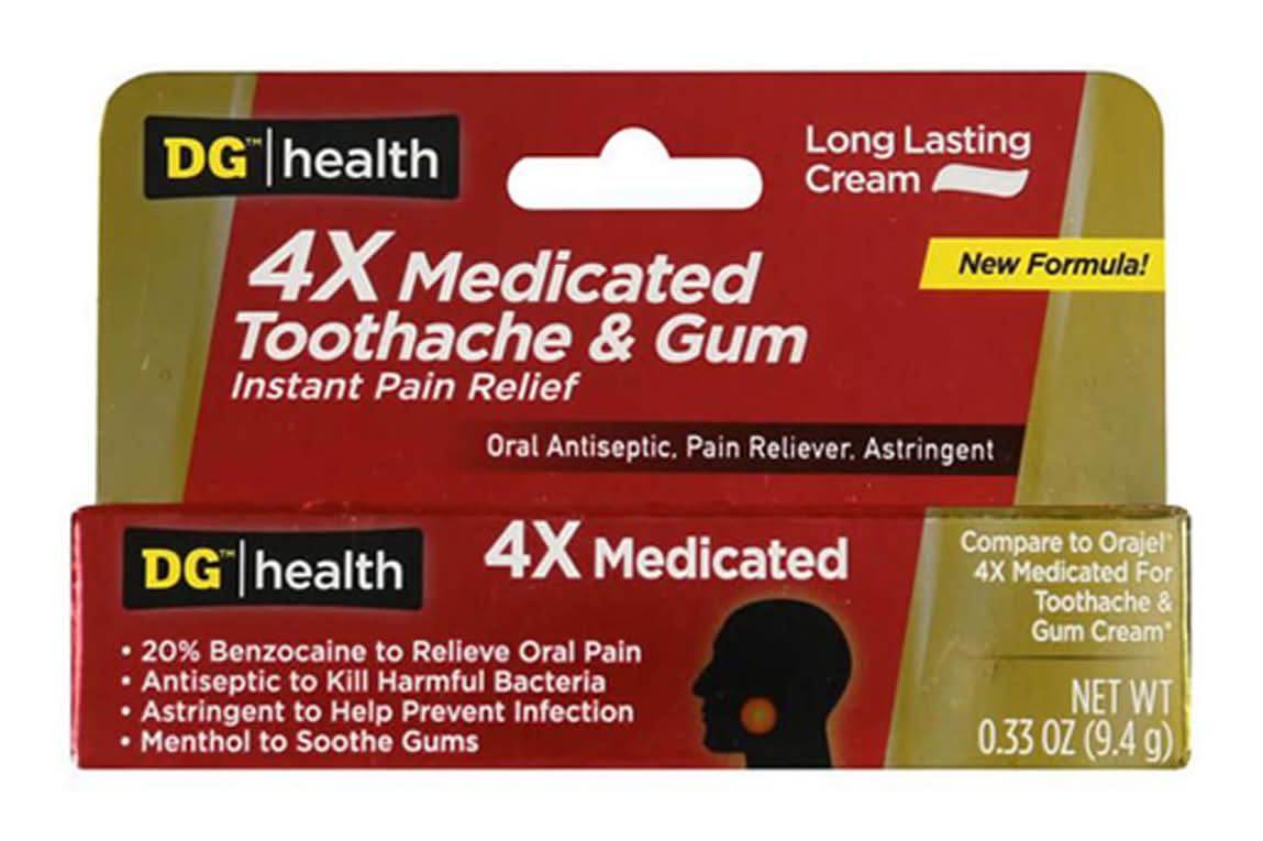 Iodent Maximum Strength Oral Analgesic Gel Tube (0.42 oz)