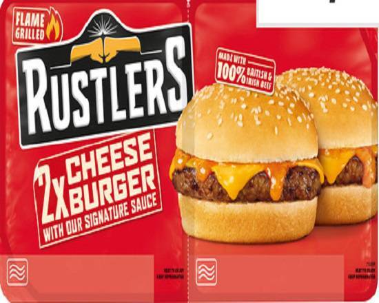Rustlers Cheese Burger (2)