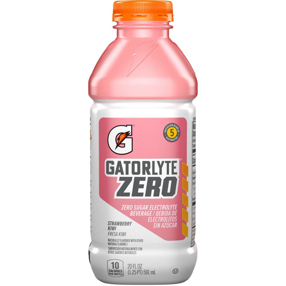 Gatorade Gatorlyte Zero Sugar Electrolyte Beverage (20 fl oz) (strawberry-kiwi )