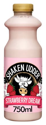 Shaken Udder Strawberry Dream, Milkshake (750ml)