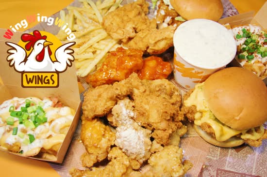 WingWingWing【10種類の味で楽しめる骨付きフライドチキン】