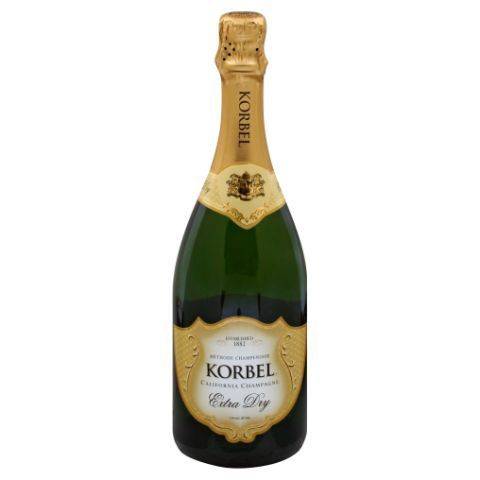 Korbel California Champagne Extra Dry 750mL