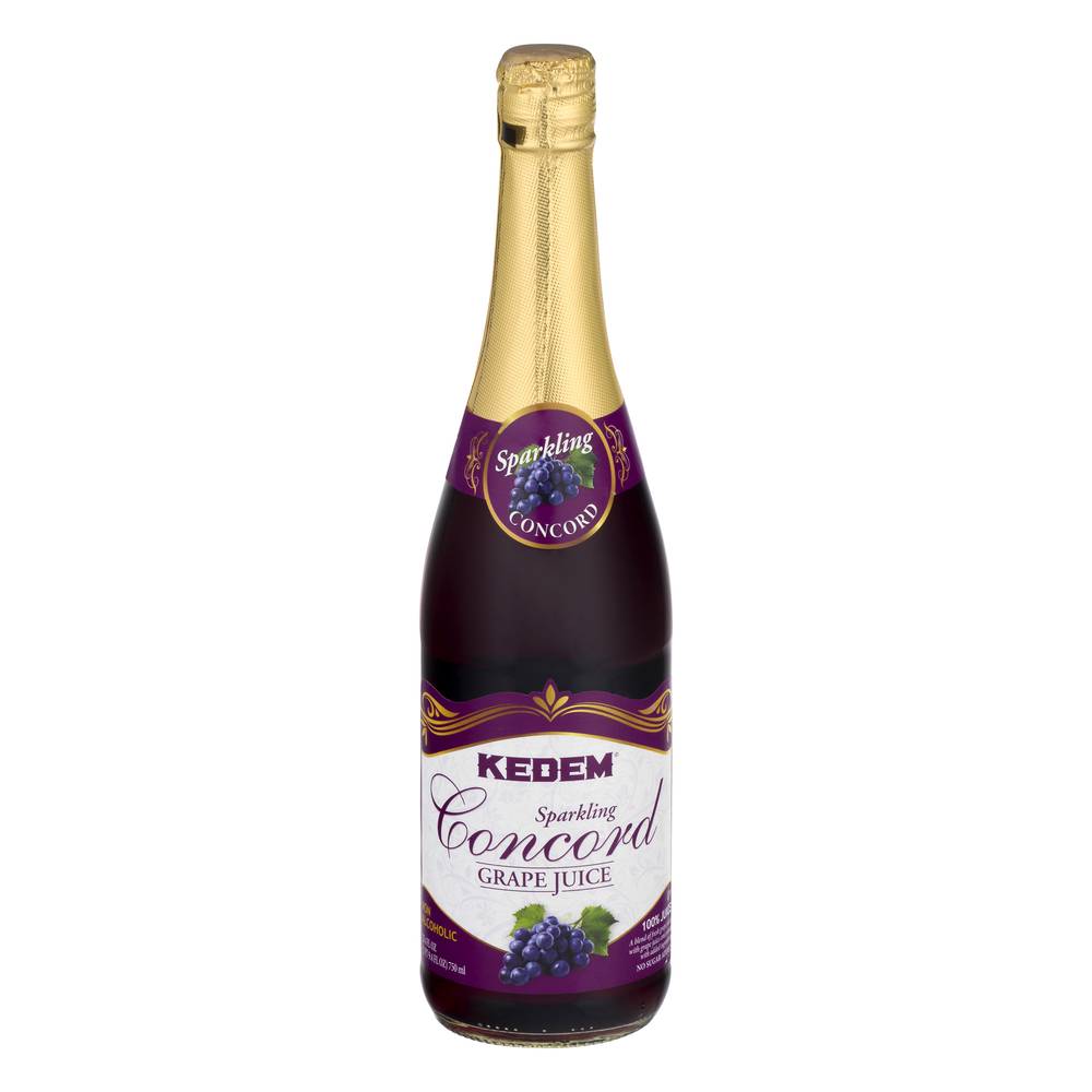 Kedem Sparkling Concord Grape Juice (25.4 fl oz)