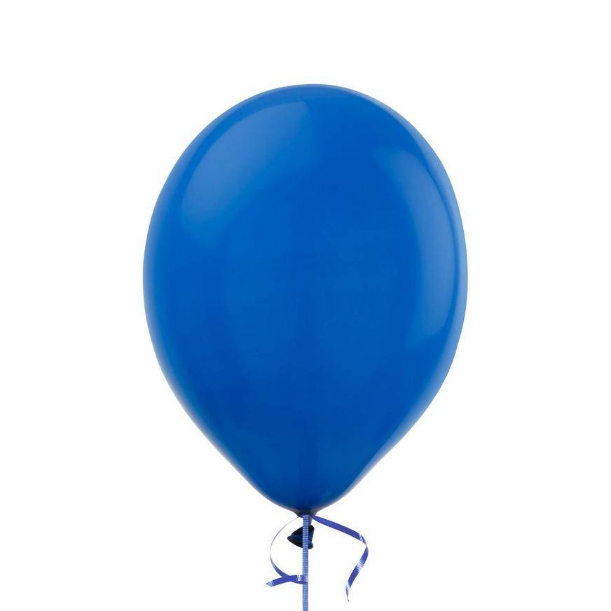 Party City Uninflated Balloon, 12 Inch, Royal Blue