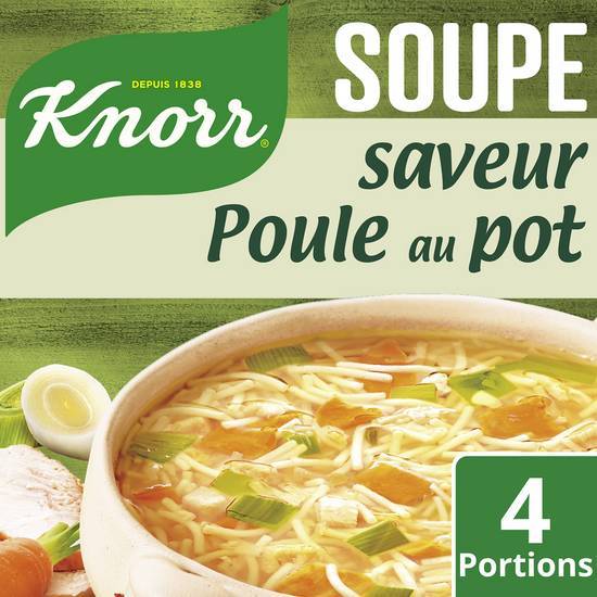 Knorr - Soupe déshydratée poule au pot aux petits légumes en livraison à  proximité