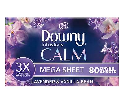 Downy Infusions Calm Bean Mega Dryer Sheets
