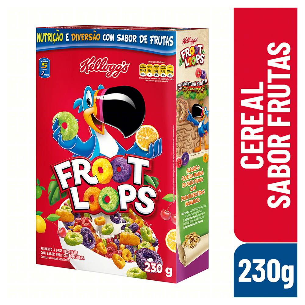 Kellogg's · Cereal matinal froot loops - Frutas (230 g)