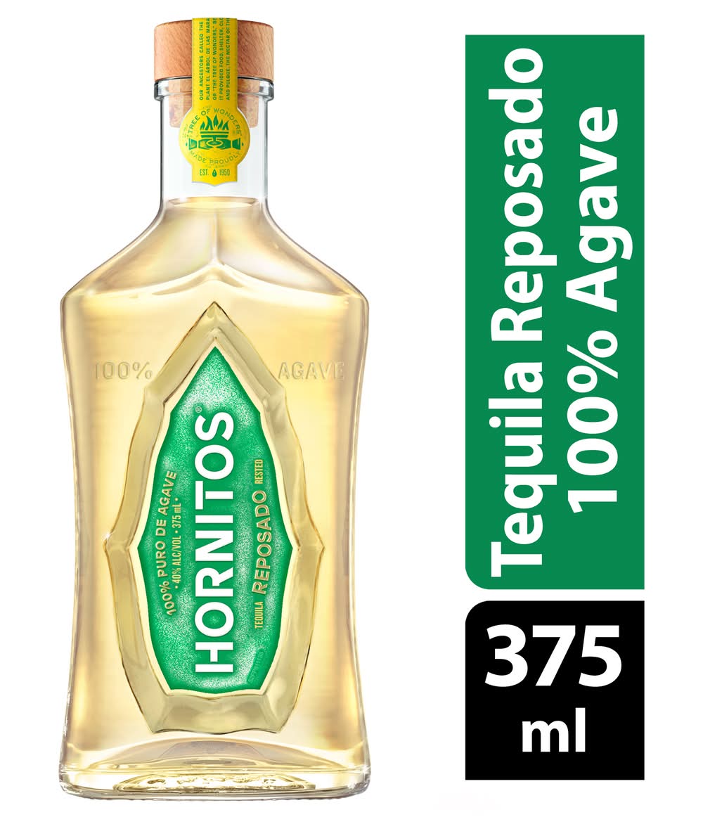 Hornitos 100% Agave Reposado Tequila (375 ml)