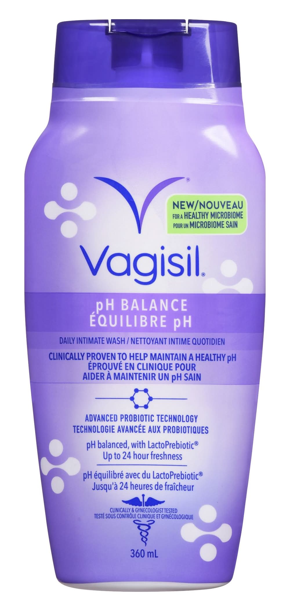 Vagisil Ph Balance Daily Intimate Wash, Women (360 ml)
