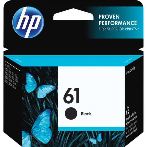 HP 61 Ch561wn Black Ink Cartridge