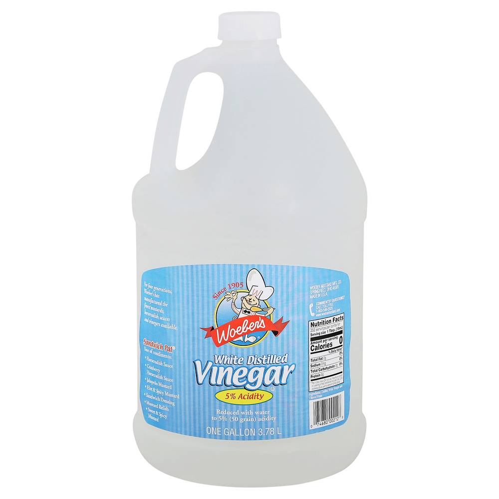 Woeber's Distilled White Vinegar (8.01 lbs)