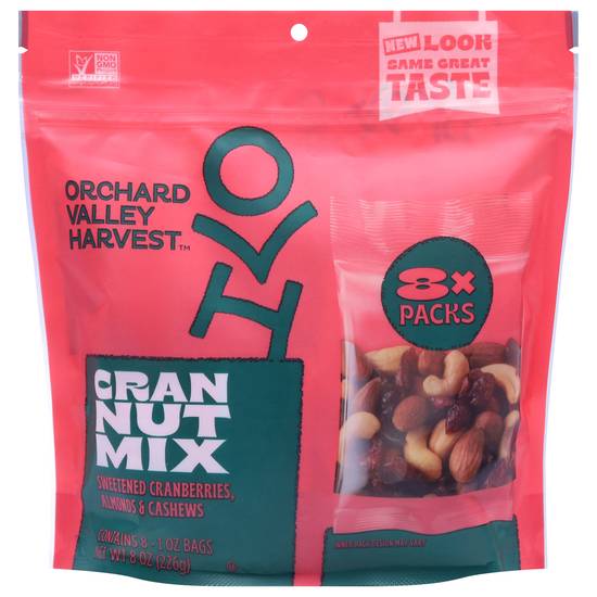 Orchard Valley Harvest Cranberry Almond Cashew Trail Mix (8 ct)