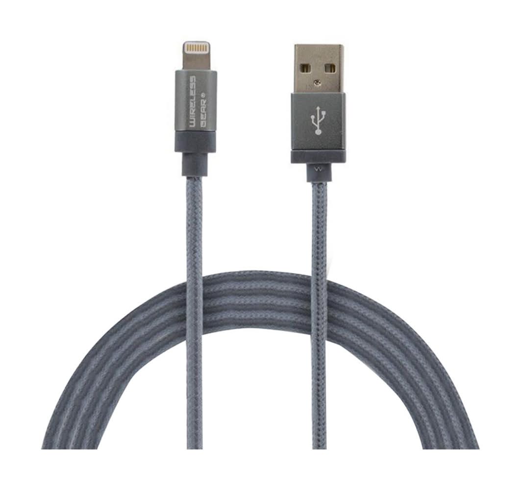 Wireless Gear Lightning Iphone Cable, 6 ft, Gray