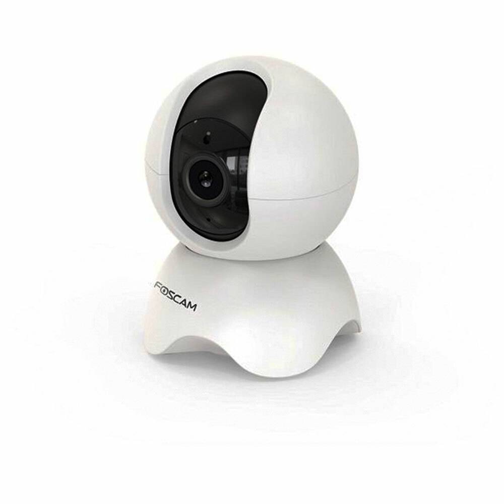 Cámara Seguridad Wifi IP PT de Interior X5 5MP Full HD Foscam Compatible con Google Assistant y Amazon Alexa